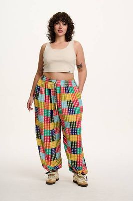 Mylo - Weite Hose mit Picnic Club-Print