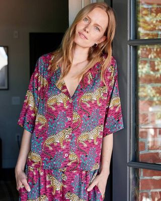Bagheera - Original Fit Tall Eco Satin Wildest Dreams Set - Wine