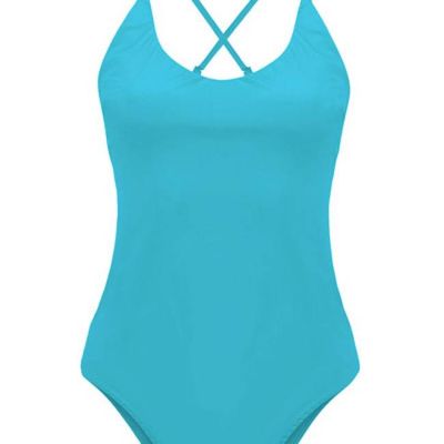 Recycling Badeanzug Frøya , petrol - kaufen