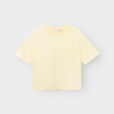 DEDICATED - T-shirt Vadstena Base Transparent Gelb