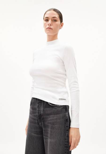 FATIMAARA LONGSLEEVE | white