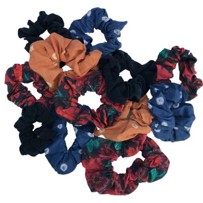 zero-waste handmade scrunchies