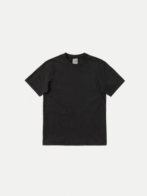 Joni Solid Antracite regular fit tee | Nudie Jeans