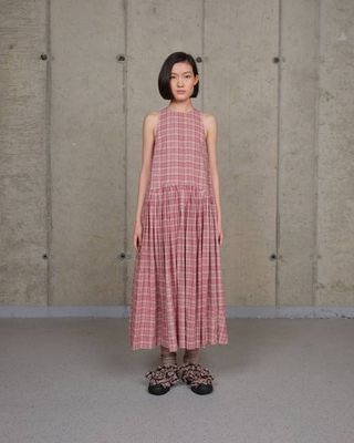 Echo Dress - Red Check Picnic