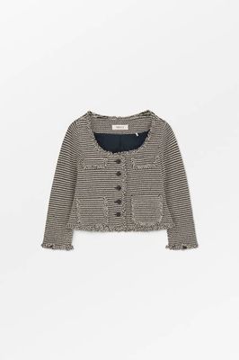 Minnah-Jacke - Natur/Schwarz