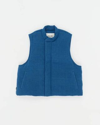 Sahab Vest - Indigo Handloom