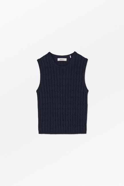 Cora top - Dark navy