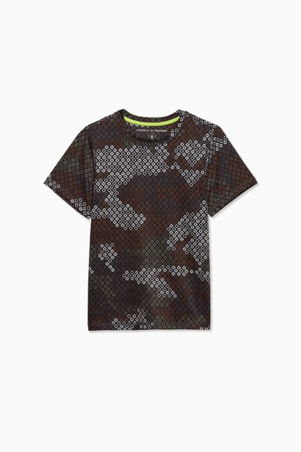 Alien Camo Print Active Tee
