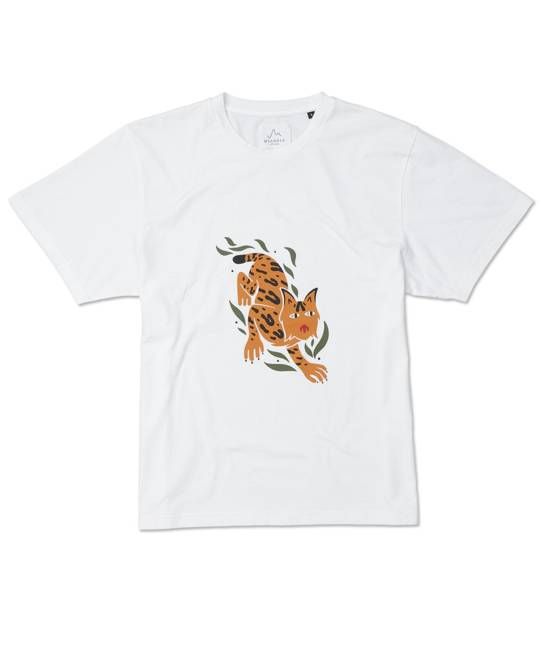 Womens Rewilding Tee - Lynx