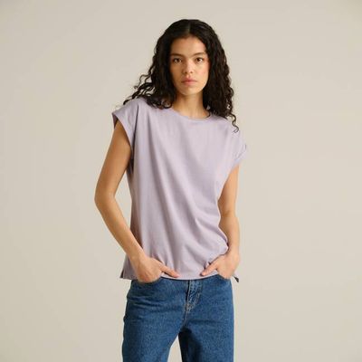 DEDICATED - T-shirt Visby Base Aura Purple