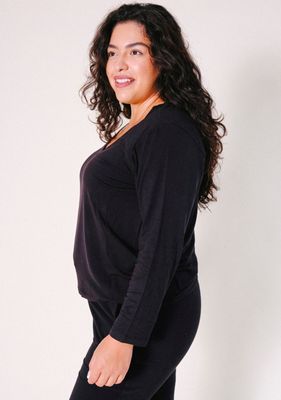 Toni PJ Shirt - Black