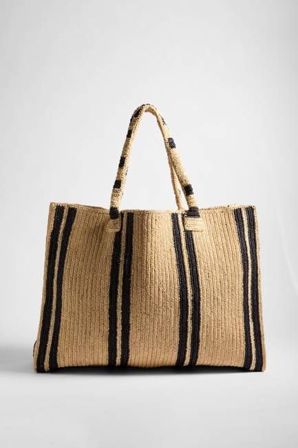 Rentrayage Large Raffia Tote Bag in Vacation