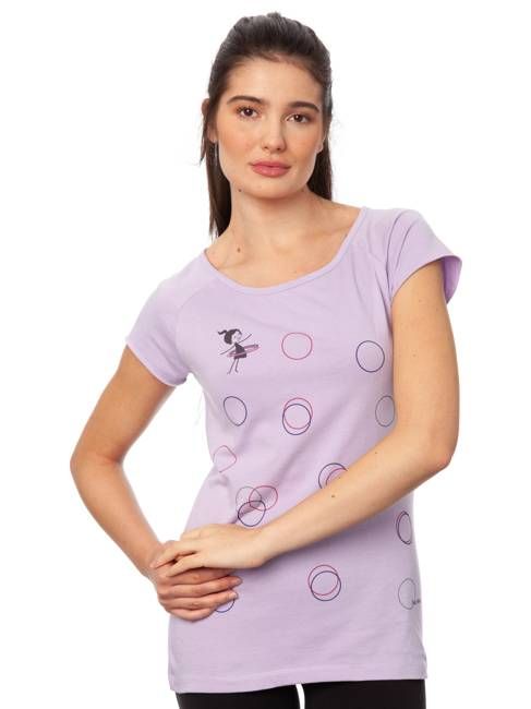 Sporty Girl Cap Sleeve lavender
