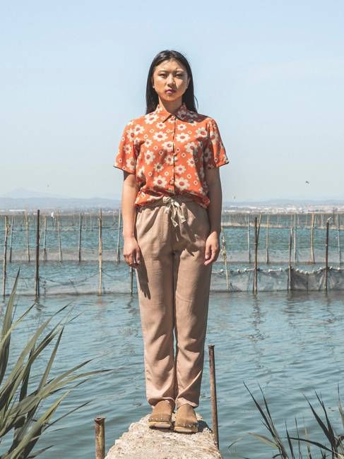 TENCEL™ Lyocell fibers KIM ROEBUCK PANTS