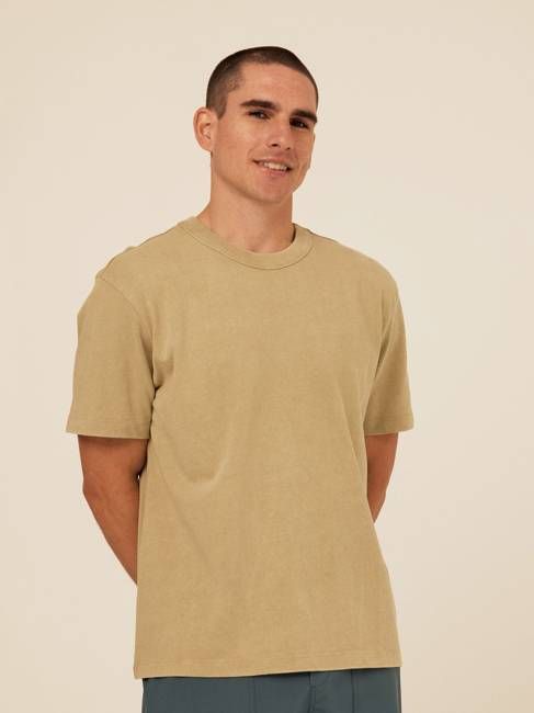 Johnny Relaxed Fit Mineral Wash Jersey Tee