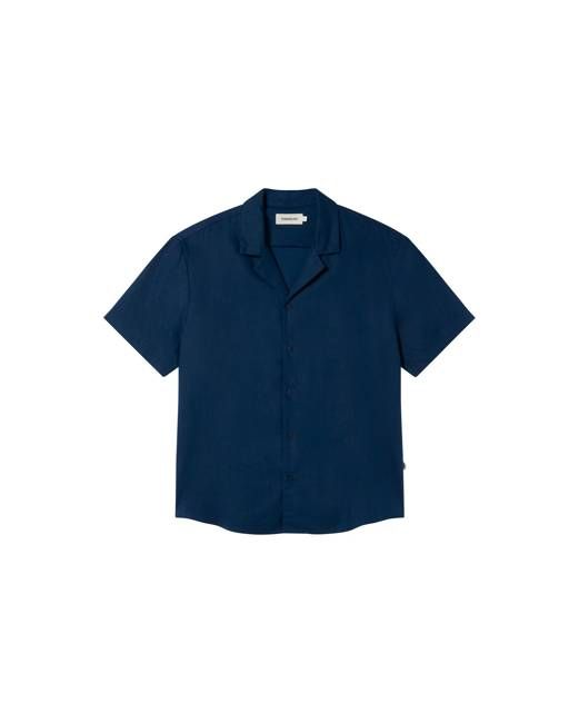 Blue hemp Jules shirt