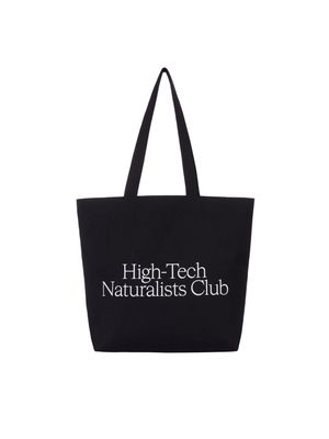 High-Tech Naturalists Club Tote Bag—black