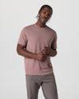 Current Tech Tee | Men's Zion Rose Lightweight Shirt | Vuori