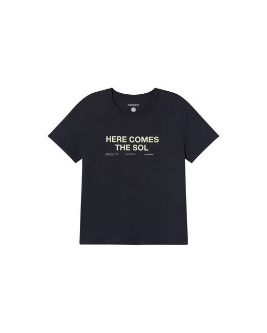 Blue here comes the sol Ida t-shirt