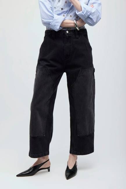 WORKMAN DENIM JEANS BLACK
