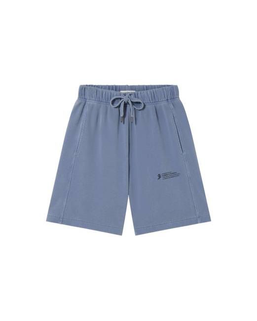 Indigo unisex natural dye comfy bermuda