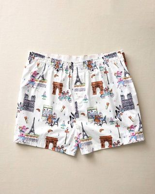 Paris Getaway - Mens Boxer - Cloud