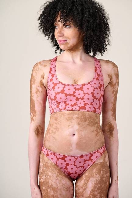 Aria - Low Rise Bikini Bottoms in Coastal Flower