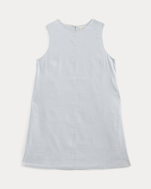 The Shift Dress in Stretch Linen | Skywriting