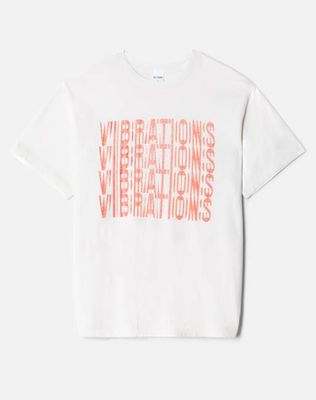 90s Easy Tee Vibrations - Vintage White