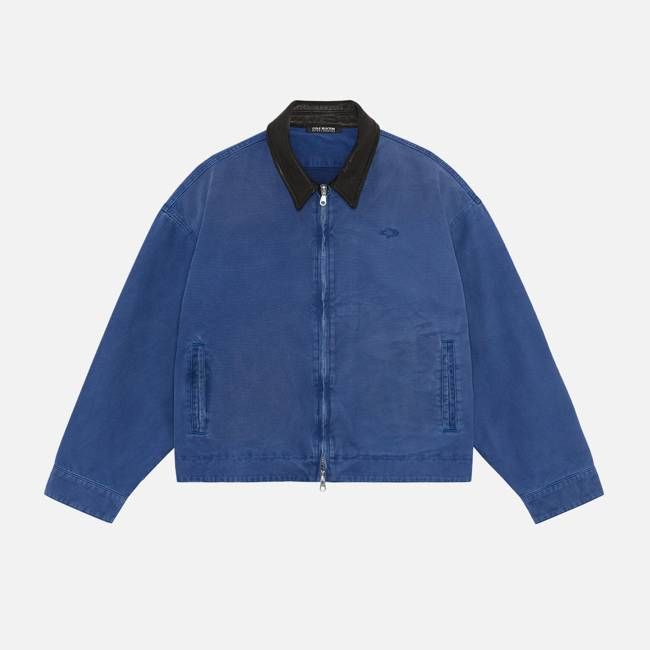 CB Emblem Trucker Blue Jacket