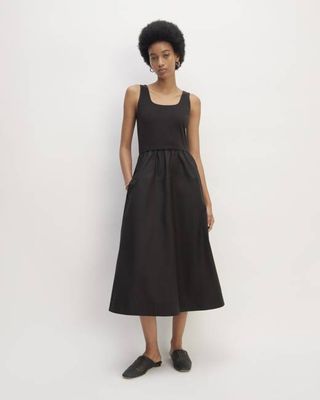 The Supima® Jersey Riviera Dress | Black