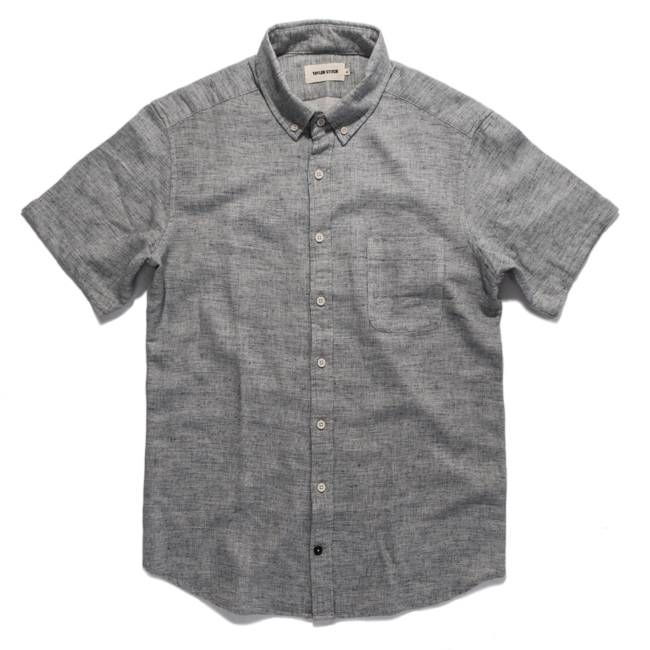The Short Sleeve Jack in Heather Navy