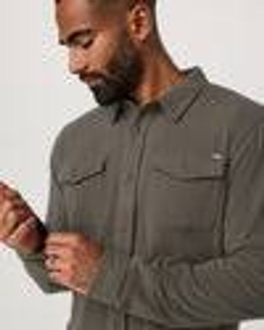Aspen Shirt Jacket | Men's Root Fleece Shirt Jacket | Vuori