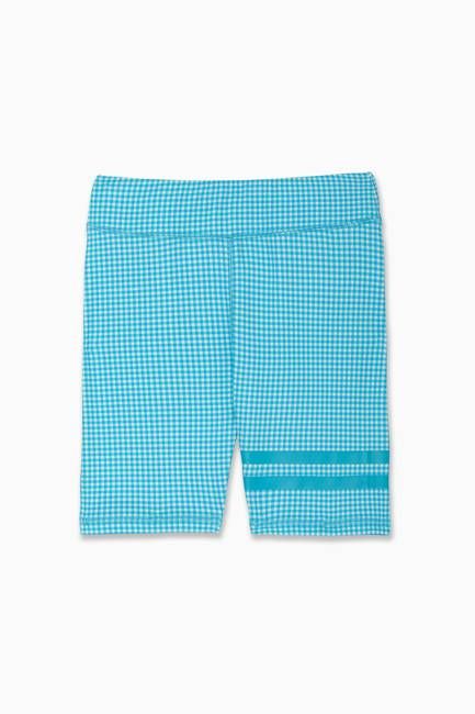 Gingham Bike Short