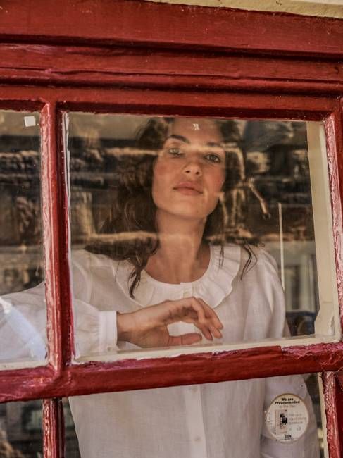 Bess Blouse in Pearl