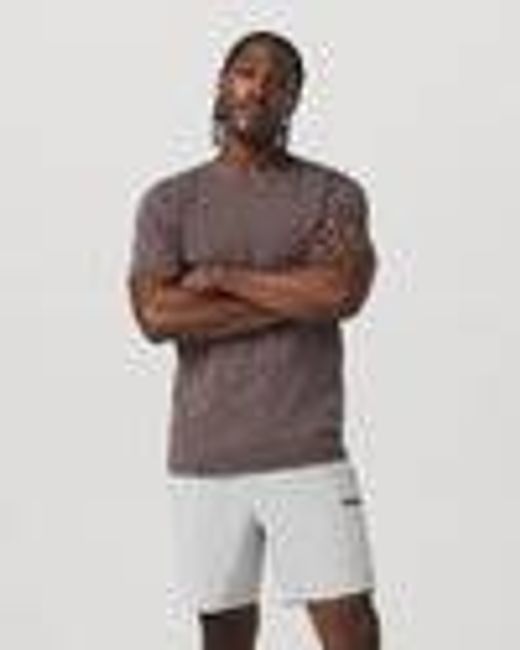 Tuvalu Tee | Men's Cotton Short Sleeve T-Shirt in Timber | Vuori