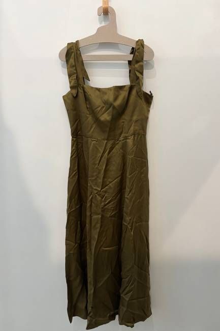 Sample Sale Danielle Dress in Hunter Green