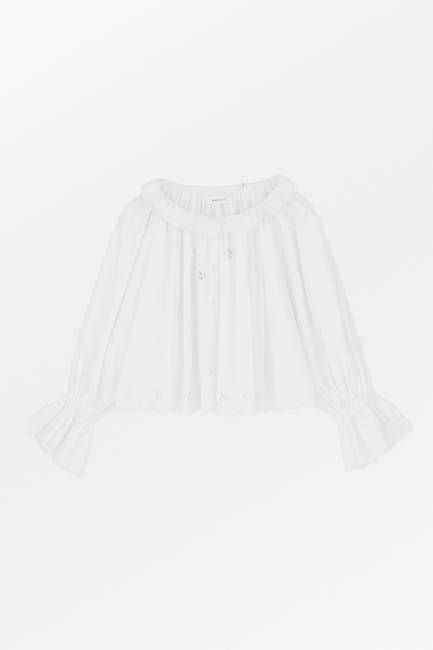 Fleurie blouse - Optic white