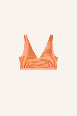 Yoga Bra Stripe — melon
