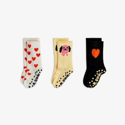 Doggie 3-Pack Anti-Slip Socks