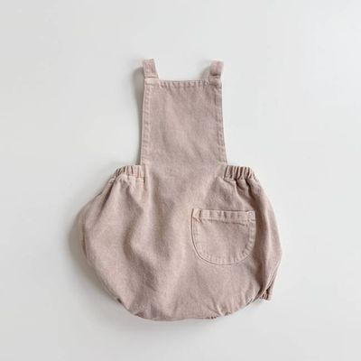 Oona Romper, Pedra, Size 5