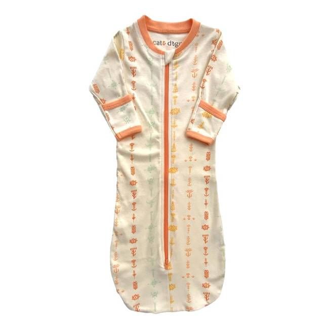 GOTS Certified Organic Cotton Sleepsack - Boho Floral