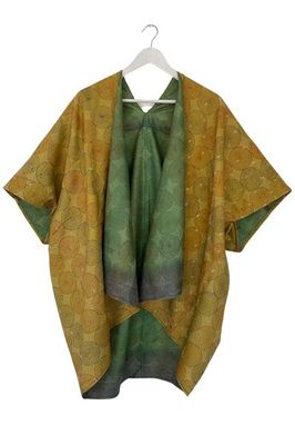 Trudi-Poncho Nr. 79 aus Seide im Vintage-Stil, Jodhpur Bearbeiten