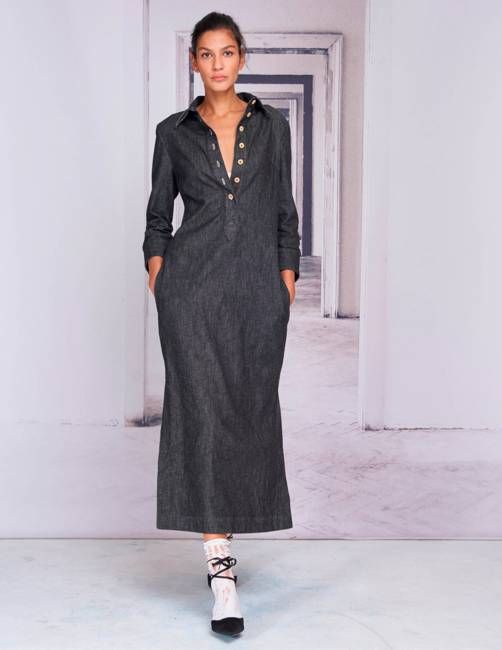 ADA Kaftan Denim Black