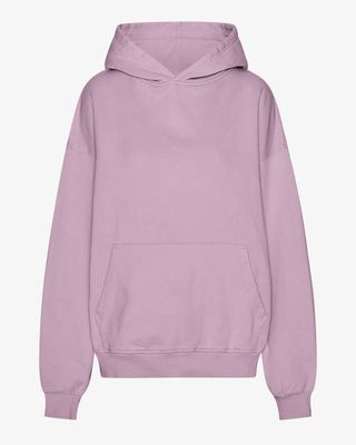Organic Oversized Hood - Pearly Purple