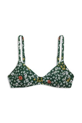 Simone Retro Top in Eden Daisy