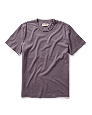 The Organic Cotton Tee in Dried Plum