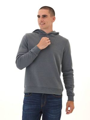 Kieran Triblend Fleece Henley Hoodie
