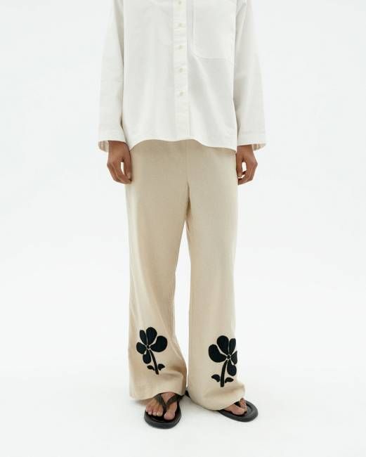 Relaxed patched Brigitte pants