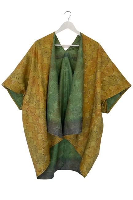 Vintage Silk Trudi Poncho No.79 Jodhpur Edit
